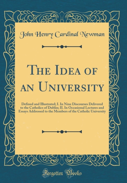 The Idea of an University