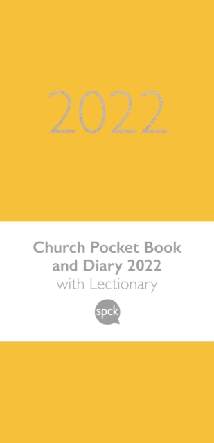 Church Pocket Book and Diary 2022 Soft-tone Yellow