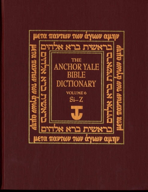 Anchor Yale Bible Dictionary, Si-Z