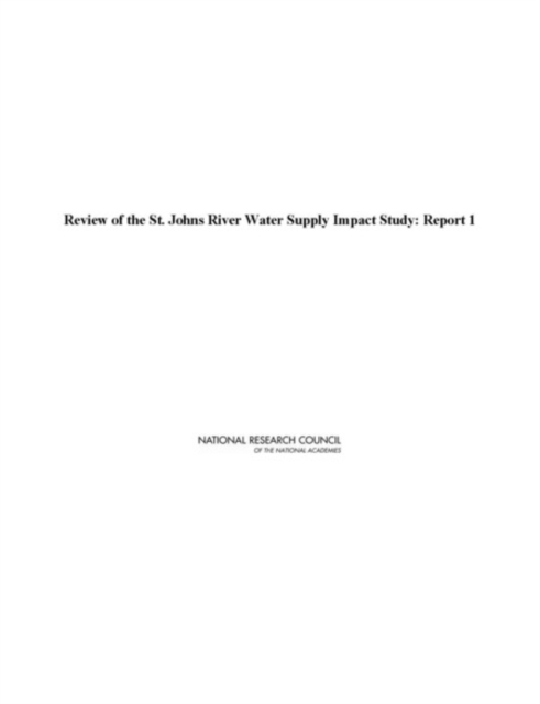 Review of the St. Johns River Water Supply Impact Study