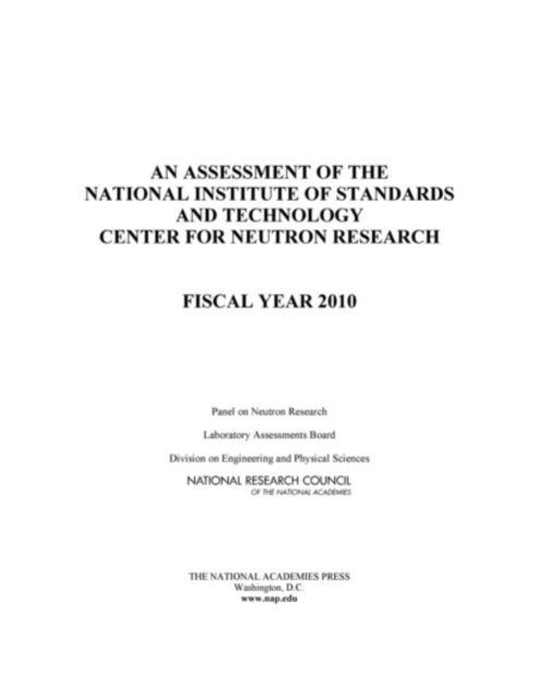 An Assessment of the National Institute of Standards and Technology Center for Neutron Research