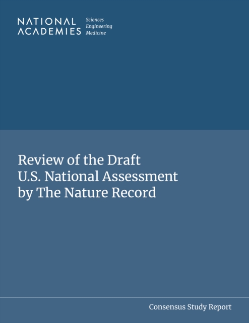 Review of the Draft U.S. National Assessment by The Nature Record