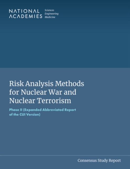 Risk Analysis Methods for Nuclear War and Nuclear Terrorism