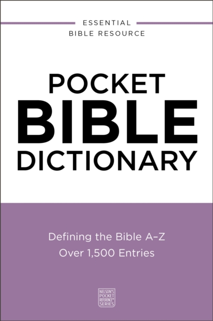 Pocket Bible Dictionary