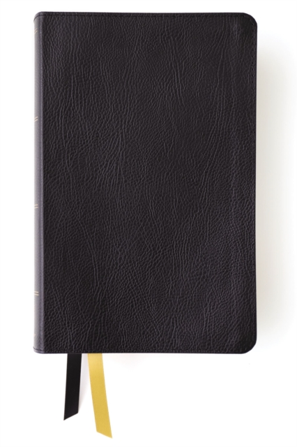 NKJV, Thompson Chain-Reference Bible, Handy Size, European Bonded Leather, Black, Red Letter, Thumb Indexed, Comfort Print
