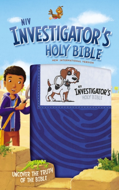 NIV, Investigator's Holy Bible, Leathersoft, Blue