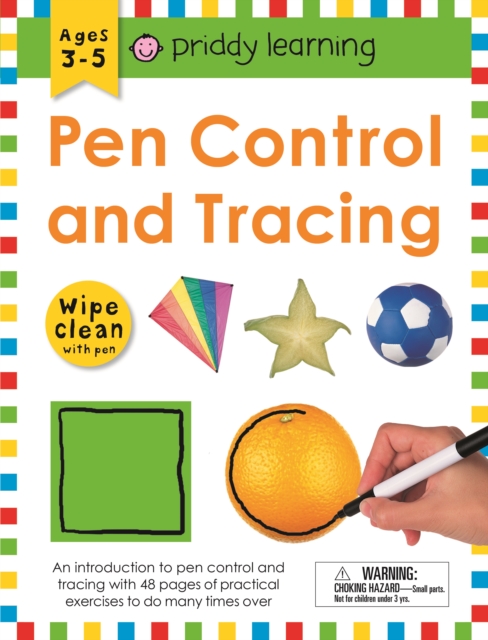 Wipe Clean Workbook: Pen Control and Tracing (enclosed spiral binding)