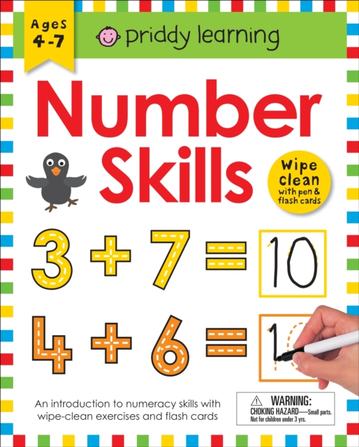 Wipe Clean Workbook: Number Skills (enclosed spiral binding)