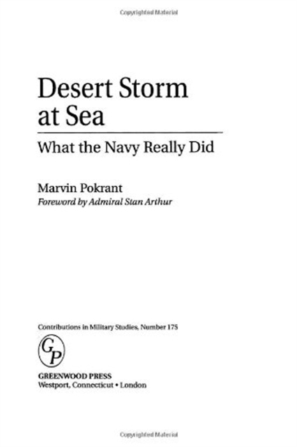 Desert Storm at Sea