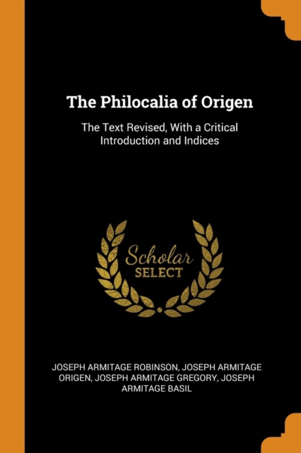 Philocalia of Origen