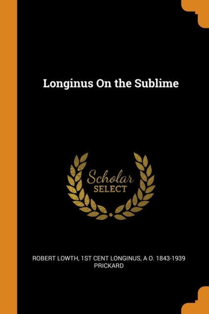 Longinus on the Sublime