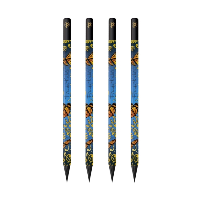 The Colourful Portrait (Viva Frida) 4 Pack Pencils