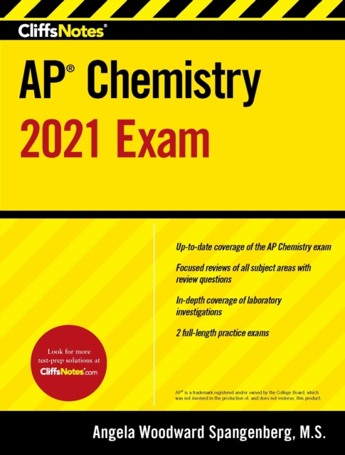 CliffsNotes AP Chemistry 2021 Exam