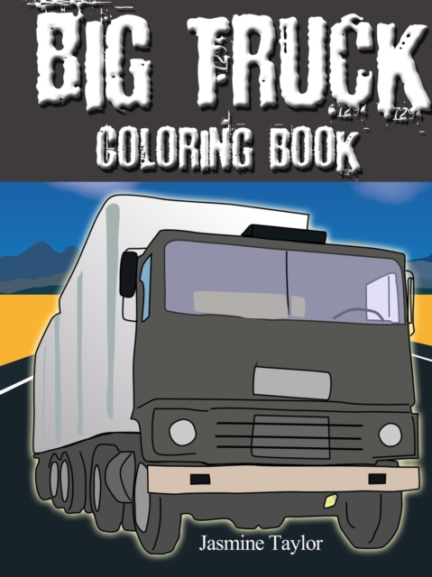 Big Truck Coloring Book