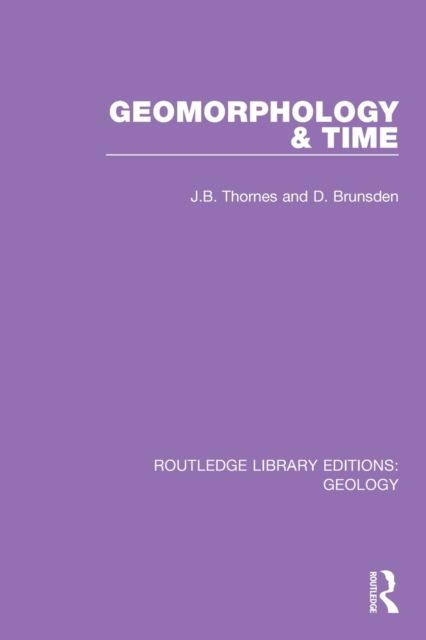 Geomorphology & Time