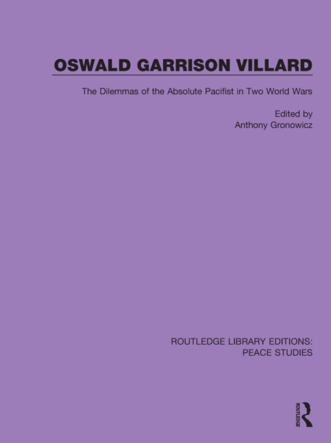 Oswald Garrison Villard