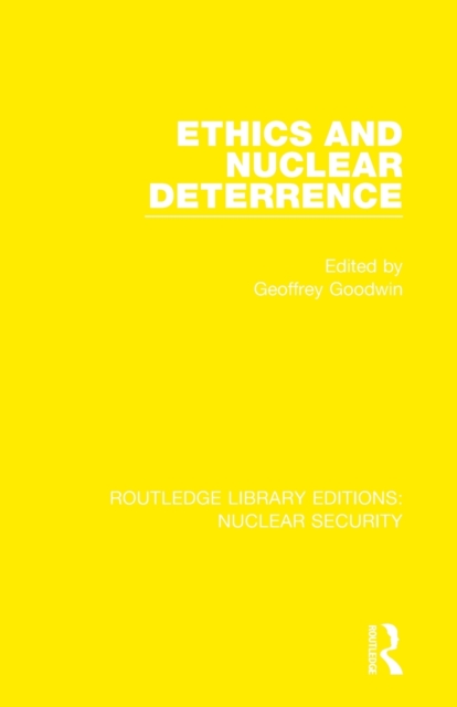 Ethics and Nuclear Deterrence
