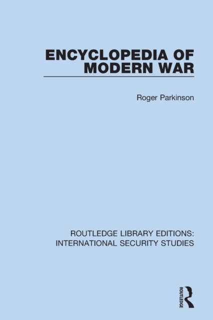 Encyclopedia of Modern War