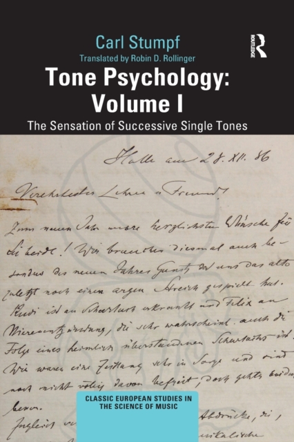 Tone Psychology: Volume I