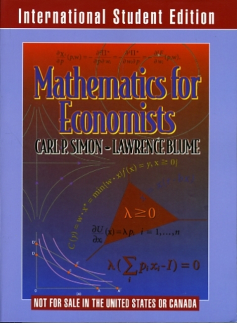 Mathematics for Economists