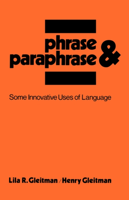 Phrase & Paraphrase