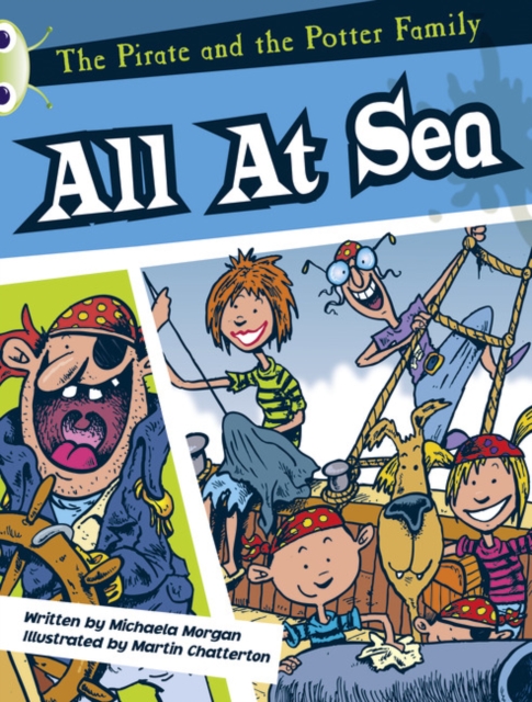 Bug Club White A/2A The Pirates and the Potter Family: All at Sea 6-pack