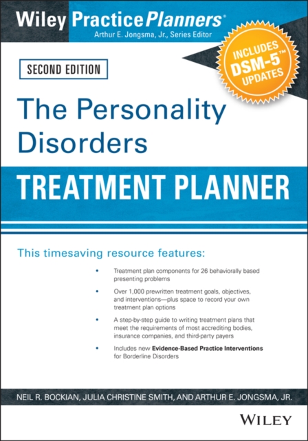 Personality Disorders Treatment Planner: Includes DSM-5 Updates