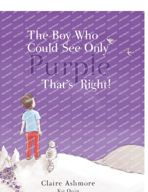 The Boy Who Could See Only Purple. That's Right!