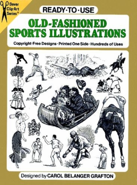 Ready-to-Use Old-Fashioned Sports Illustrations
