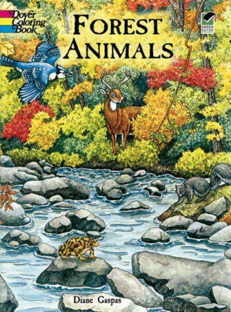 Forest Animals Colouring Book