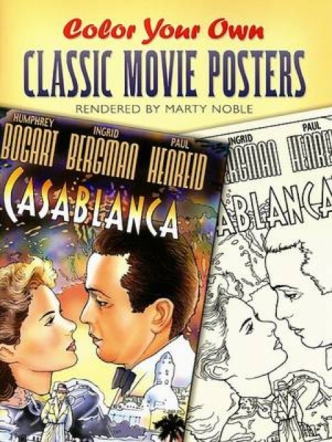 Color Your Own Classic Movie Posters