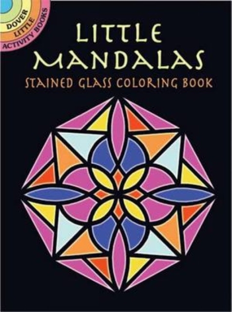 Little Mandalas Stained Glass Coloring Book