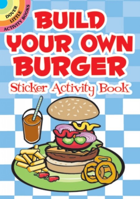 Build Your Own Burger Sticker Activity Book