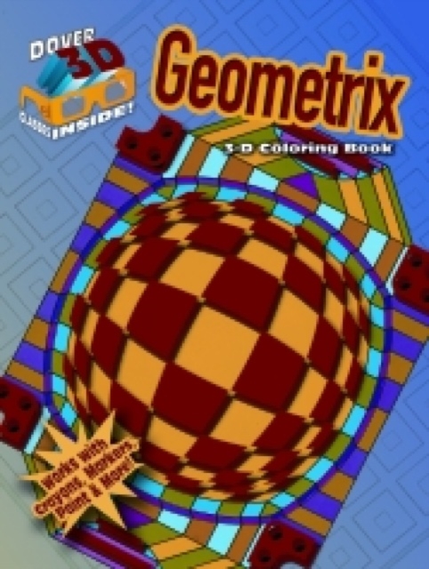 3-D Coloring Book - Geometrix