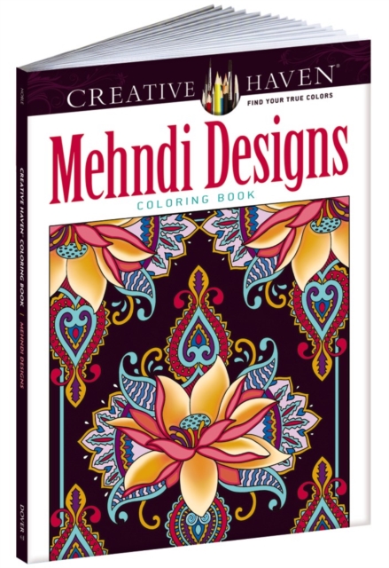 Creative Haven Mehndi Designs Collection Coloring Book