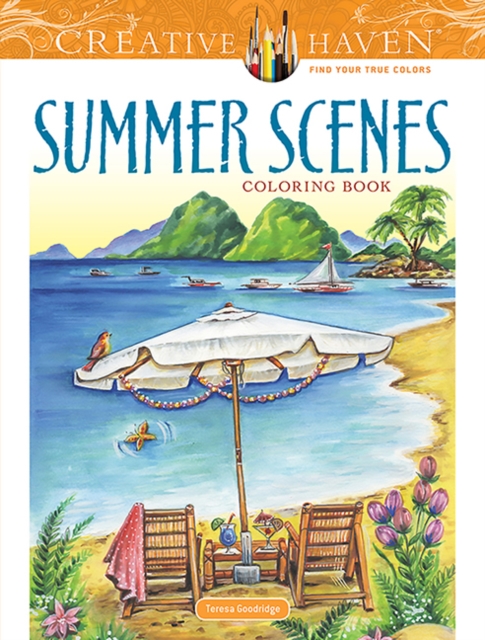 Creative Haven Summer Scenes Coloring Book
