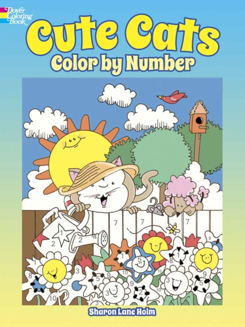 Cute Cats Color by Number