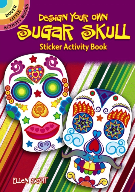 Design Your Own Sugar Skull Sticker Activity Book