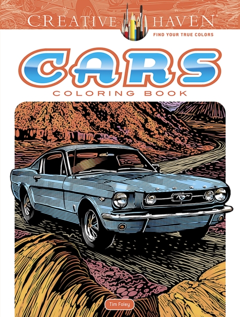 Creative Haven Cars Coloring Book