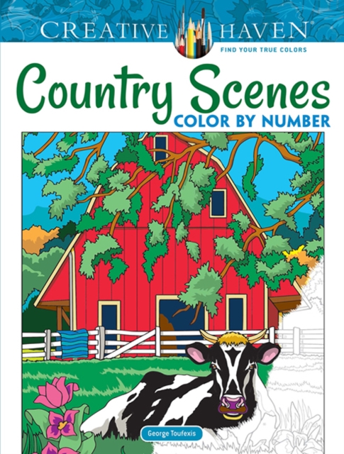 Creative Haven Country Scenes Color by Number