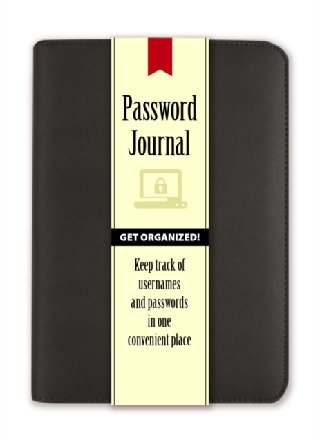 Password Journal: Steel Gray