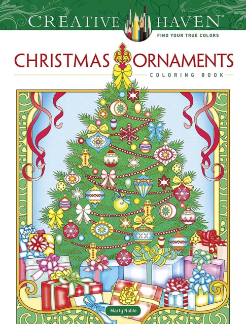 Creative Haven Christmas Ornaments Coloring Book