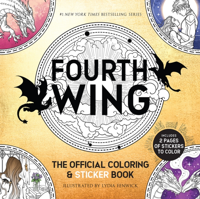 Fourth Wing: The Official Coloring & Sticker Book