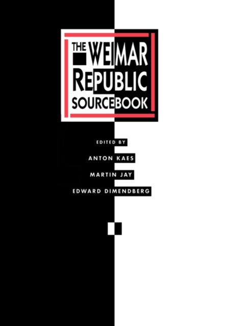 Weimar Republic Sourcebook