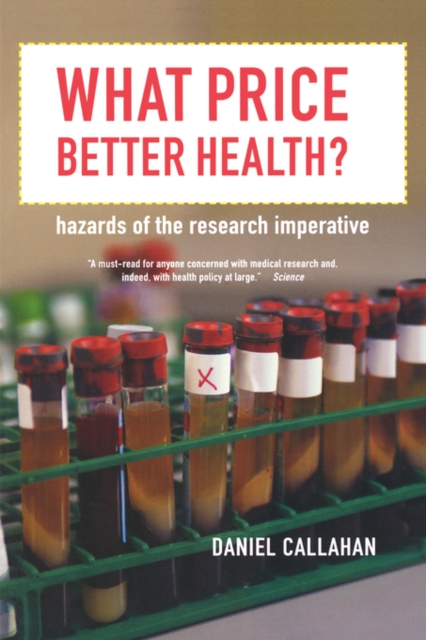 What Price Better Health?