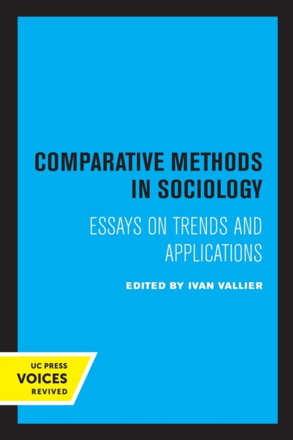 Comparative Methods in Sociology