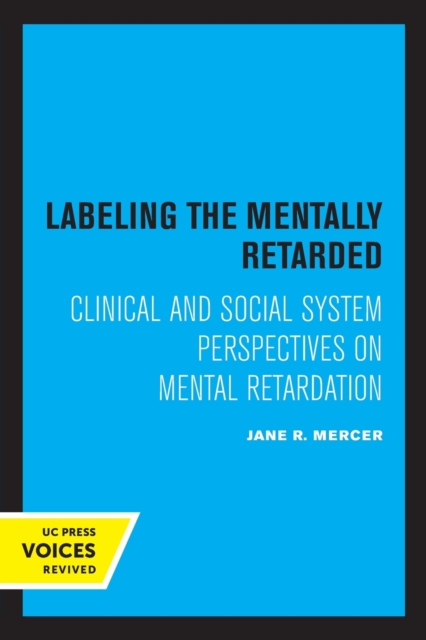 Labeling the Mentally Retarded