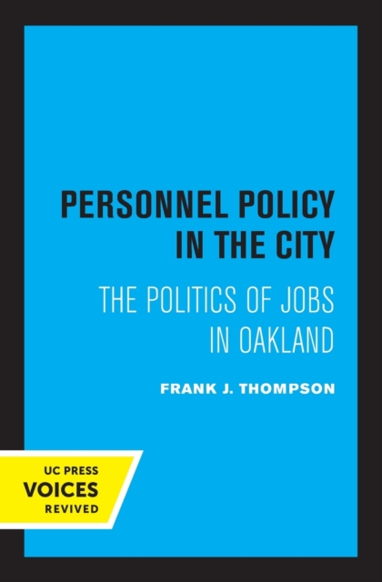 Personnel Policy in the City