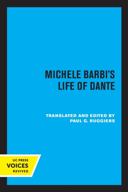 Michele Barbi's Life of Dante