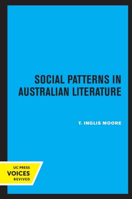 Social Patterns in Australian Literature